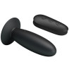 Mr Play - Plug Anal Avec Télécommande Vibration Noire